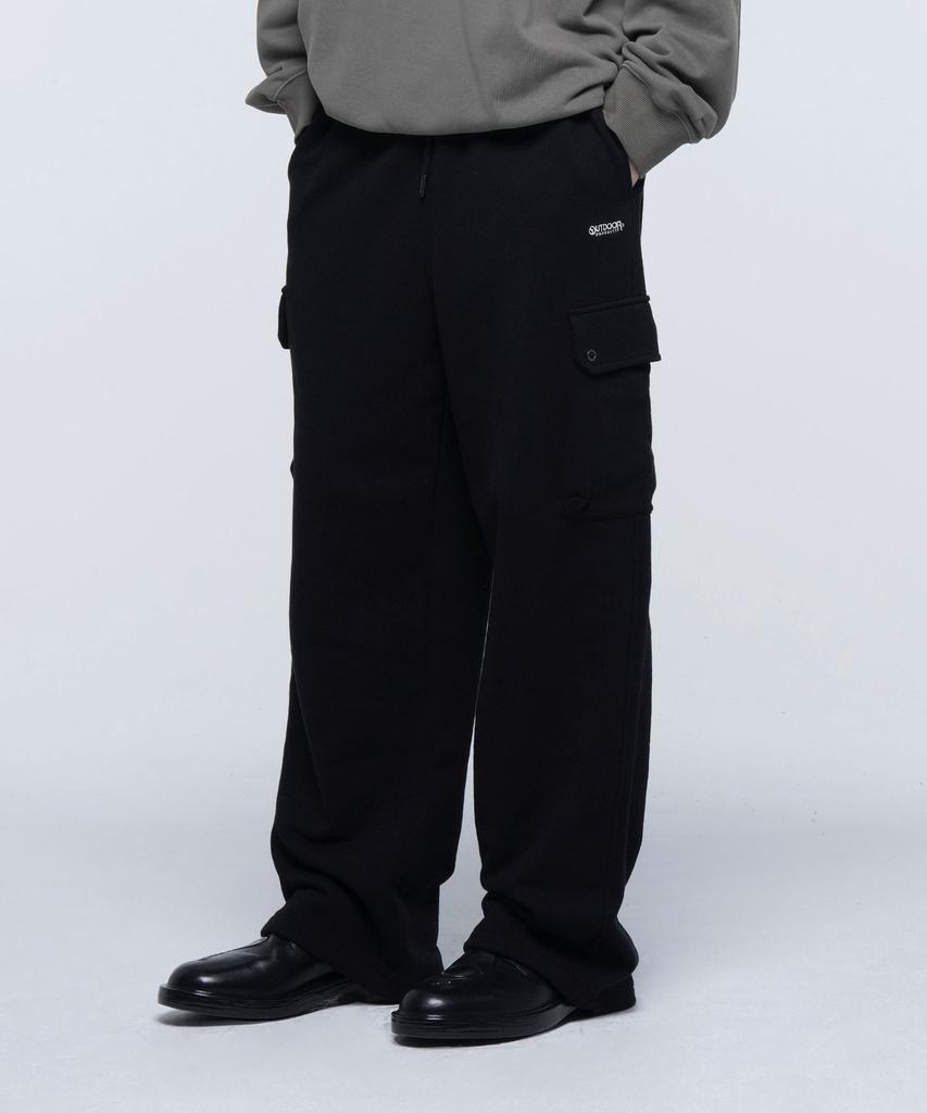 OUTDOOR PRODUCTS Cargo Sweat Pants (Black)