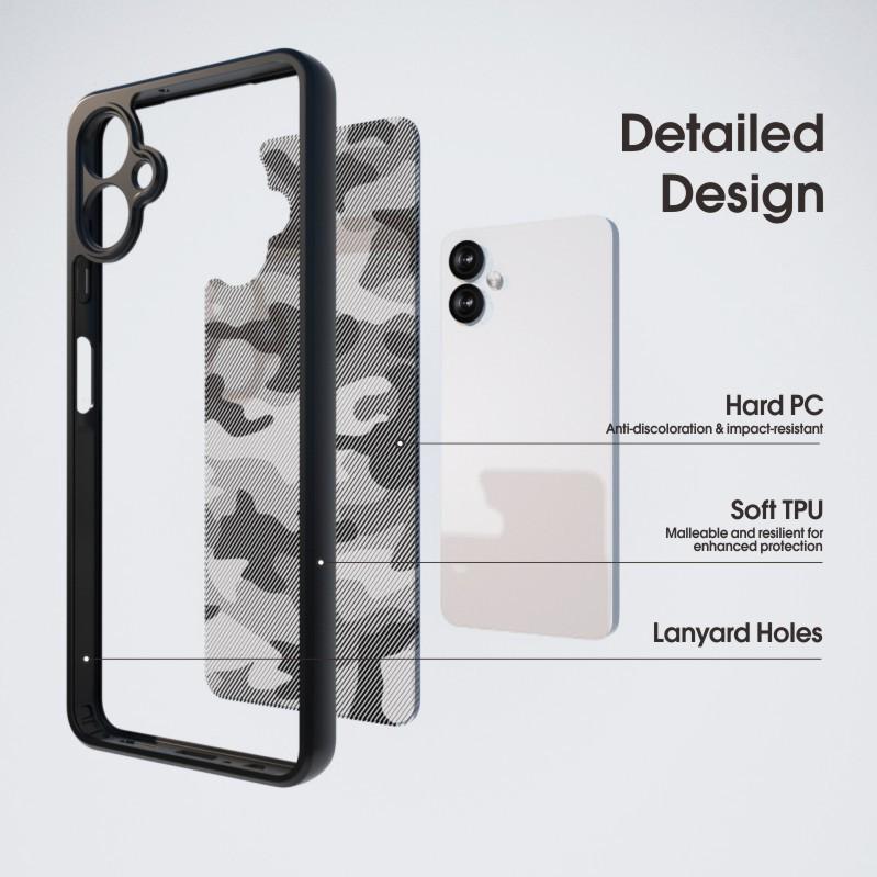 Чехол Samsung Galaxy A06 4G с защитой от падений и ремешком