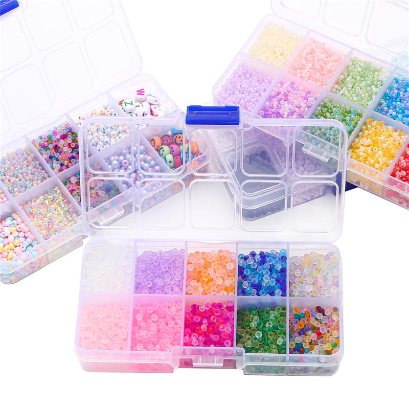 10 коробок/компл. чешский хрустальный разделитель, стеклянные бусины, аксессуары, браслет ручной работы, ожерелье, ожерелье