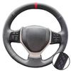 Hand Braid Black Artificial Leather 2011 - 2017 SX4 S-CROSS Celerio Vitara 2015 - 2019 Steering Wheel Cover For Suzuki Swift