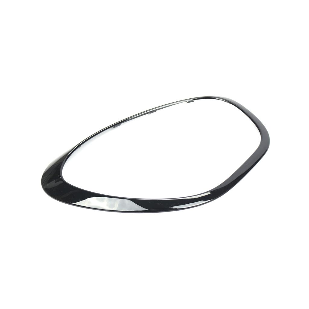 2 шт., глянцевое черное кольцо для фар, накладка, объемная крышка для Mini Cooper R60 Countryman 2011 2012 2013 2014 2015