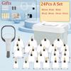 Cupping Set, Cupping Therapy Sets,12/18/24 Cups Professional Chinese Cupping Set for Massage Back, Pain Relief, Physical Therapy, Massage Therapy Kit