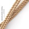 1pcs Home Decor Simple Modern Braided Tiebacks Tie Backs Holder Strap Tassel Curtain Rope