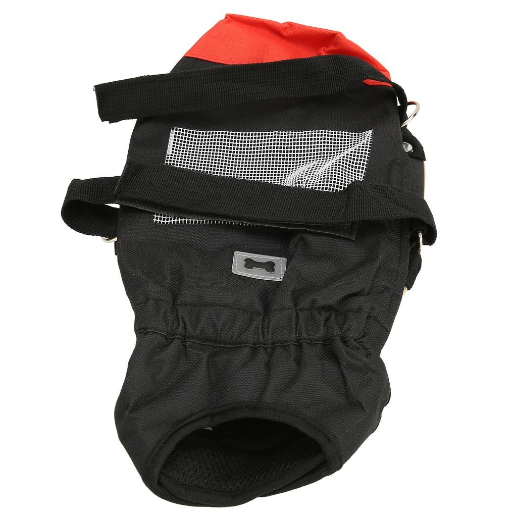 Pet Walking Scooter Multipurpose Laminated Wood Panel Elastic Band Silent Wheels Breathable Pet Wheelchair L (6.5 9kg