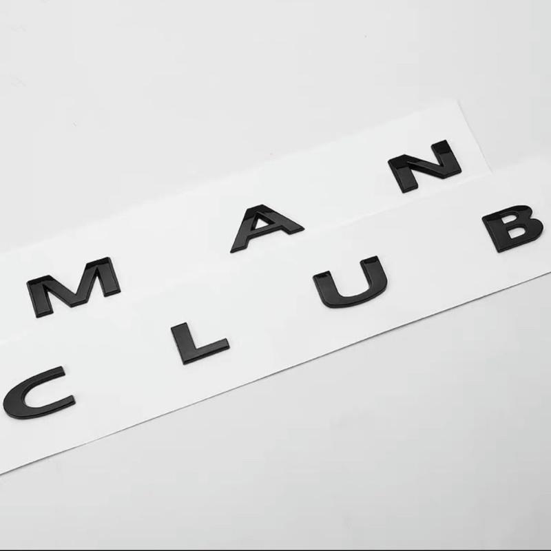 3D ABS Черный Автомобильные Буквы Логотип Clubman Значок На Багажник Наклейка Для Cooper S F54 R55 R 55 JCW Clubman Наклейки Аксессуары