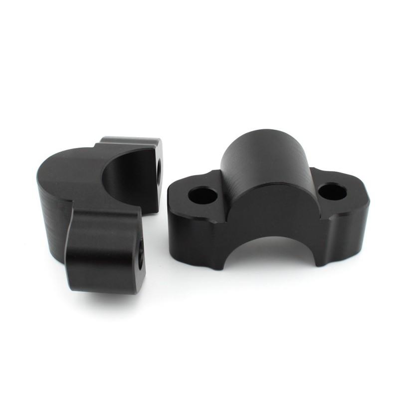 Yamaha Tenere 700 Handlebar Riser Spacer Kit Black Aluminum Bar Heightener Upright Riding Position