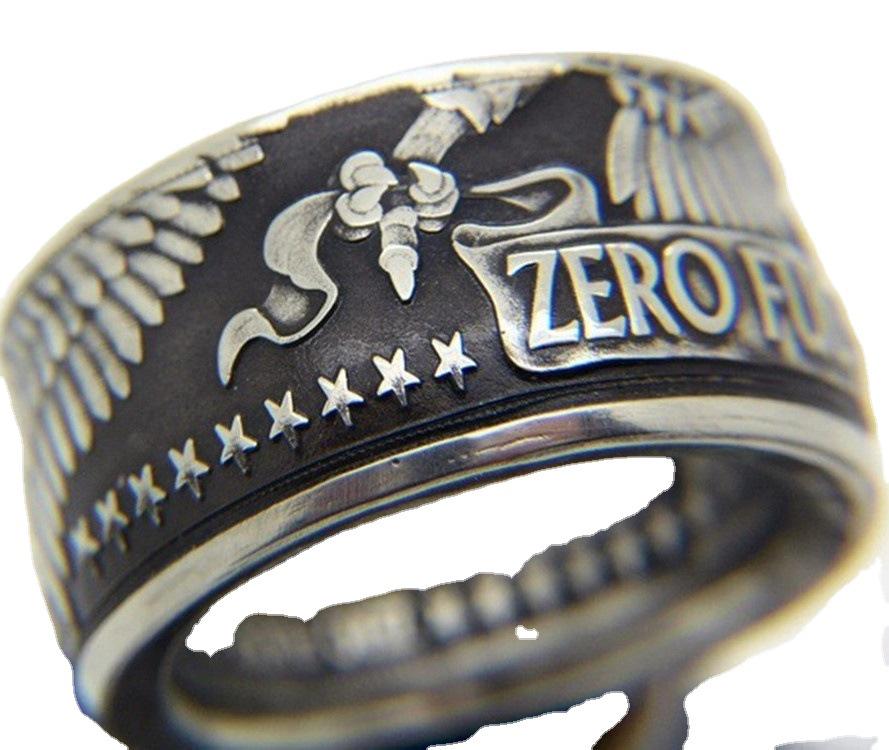 Мужское ретро-кольцо Weiya Eagle Wings — загадочный узор, новый стиль