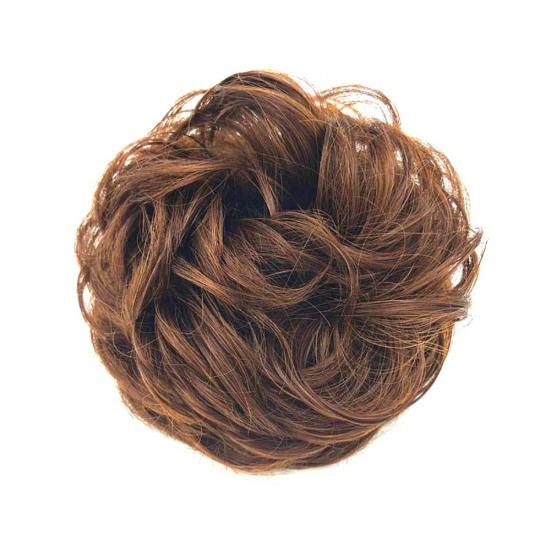 Женские синтетические грязные шиньонные пончики для волос, булочка для волос, эластичная веревка для волос, резинка для наращивания волос
