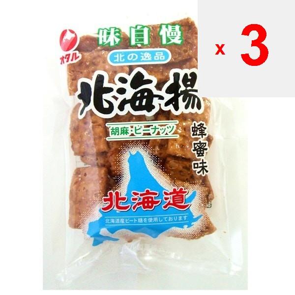 Otaru Хоккай-аге Медовый вкус 120 г с логотипом Вагаси