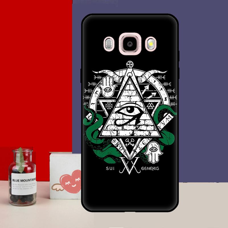 Чехол с символом пирамидального глаза для Samsung Galaxy J6 J4 Plus 2018 J8 A6 A7 A8 A9 J1 J3 J5 J7 2016 A3 A5 2017 Coque