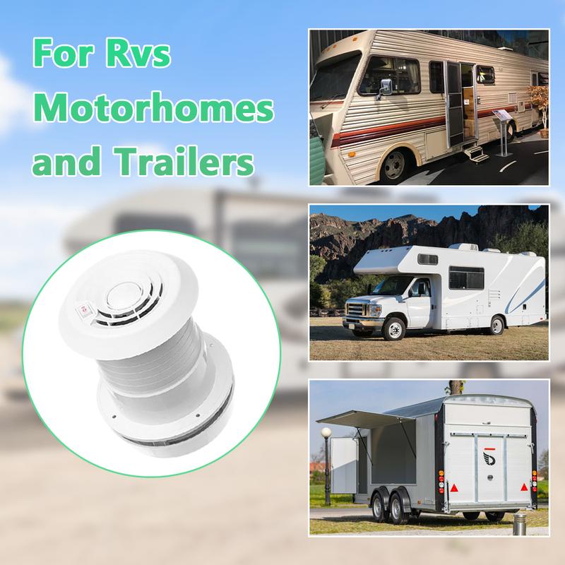 12V RV Strong Wind Mushroom Head Exhaust fan RV Caravan Car Motorhome Roof Vent Ventilation Cooling Exhaust Fan