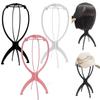 3pcs Wig Stand Portable Wig Head Holder For Multiple Wigs and Hats Collapsible Display Styling Tool For Training Haircut Style