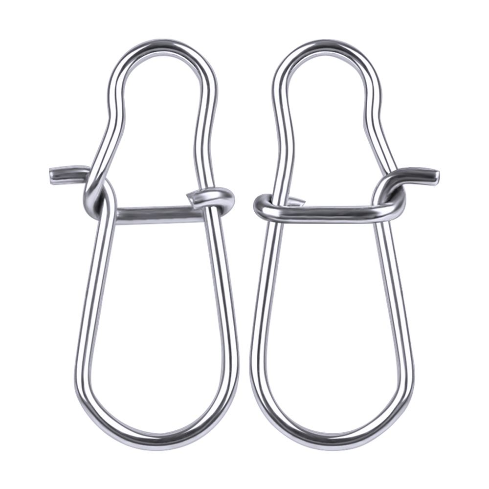 Durable 12mm-33.5mm Stainless Steel Fast lock Barrel Swivel Connector Fishing Hanging Snap