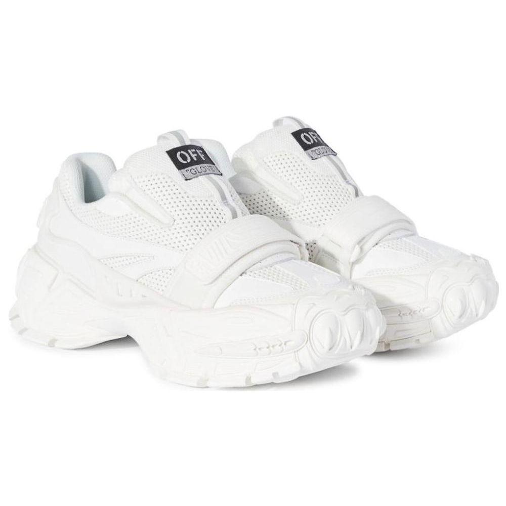 Off-White Белые женские кроссовки Glove Slip On OWIA281F23FAB0010101