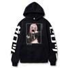 Fashiion Darling In The Franxx Print Hoodies Fashion Manga Zero Two Unisex Pullover Clothing Janpanese Anime Men Women Sweatshirts