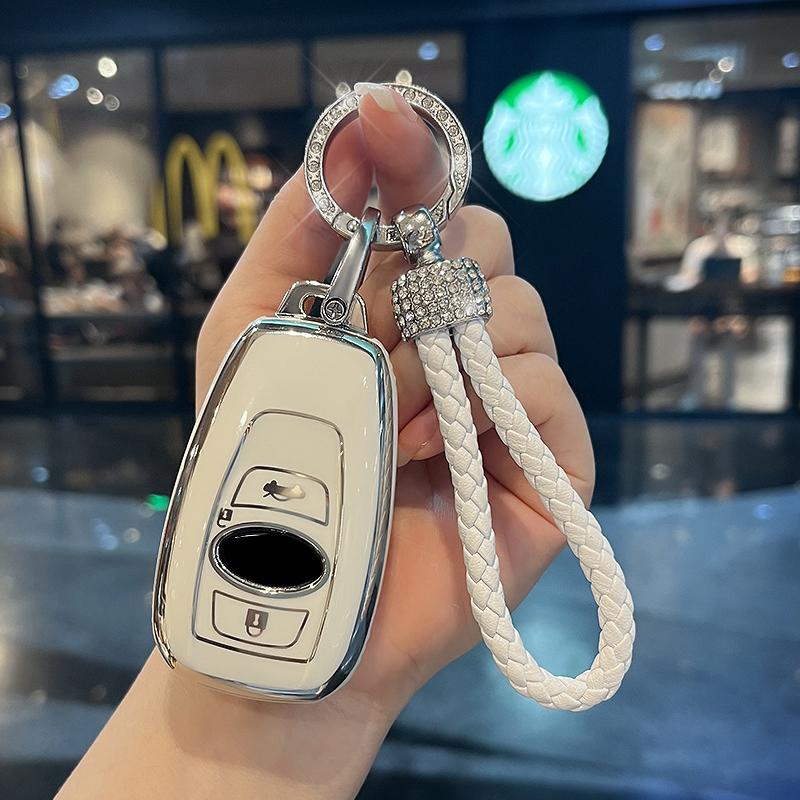 TPU Car Key Case Cover Shell Protector Fob For Subaru BRZ SV XV Forester Outback Legacy Crosstrek Impreza WRX Wrx Levorg