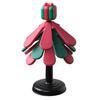 Christmas Tree Silicone Trivet Heat Resistant Pot Holder for Hot Pans Non-Slip Foldable Mat for Kitchen Dining Decor