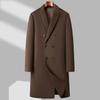 1 Wool Double-sided Woolen Coat Men's Autumn and Winter New Double-breasted Down Take-off Liner Woolen Coat Coat
