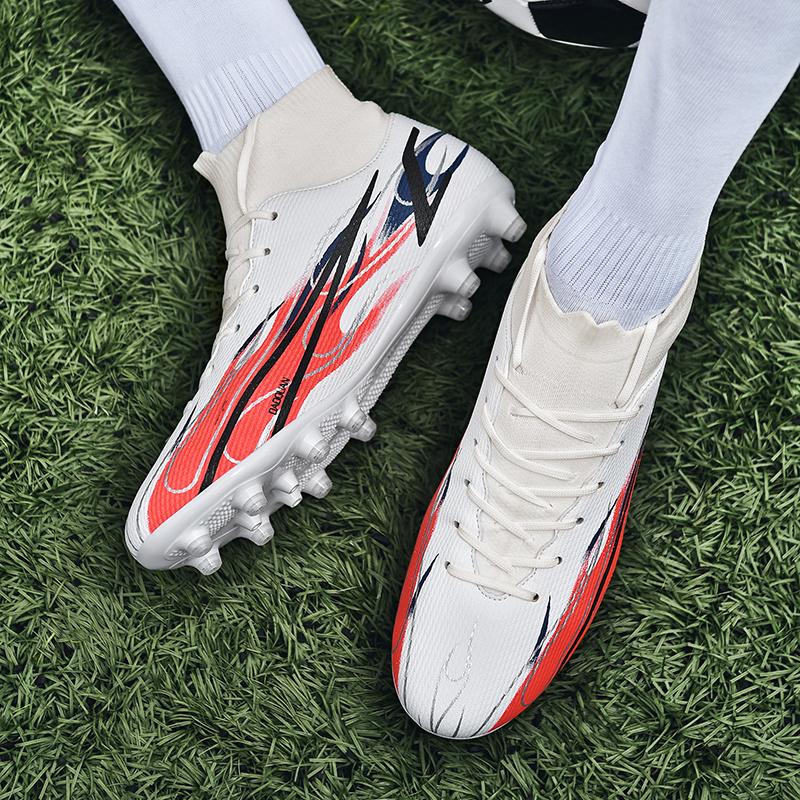 35-47Унисекс футбольные бутсы AG Spike, женские профессиональные тренировочные кроссовки с искусственным газоном, детские футбольные бутсы