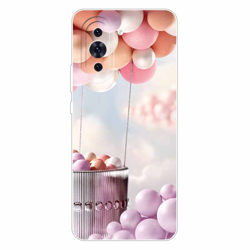 Чехол для Huawei Nova 10 Модный Силиконовый Мягкий Задняя Крышка с Кошкой и Львом для Чехла Huawei Nova 10 Защита Nova10 Крутые Мультяшные Оболочки