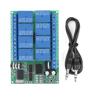 DC 12V 8CH DTMF релейный телефон голосовой декодер модуль дистанционного управления контроллером