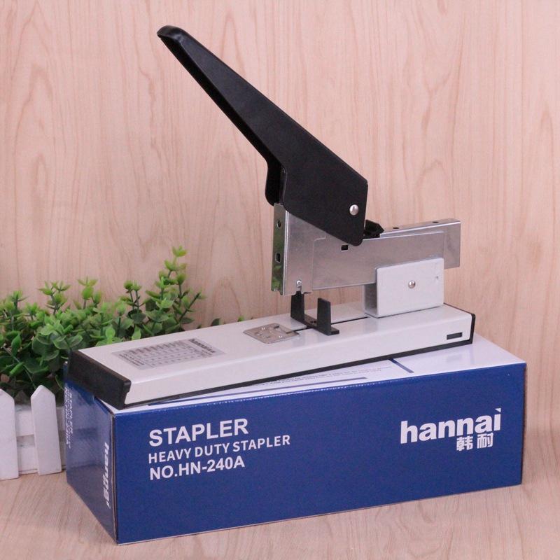 Huapuda Heavy-Duty Leather Stapler, 240 Sheets