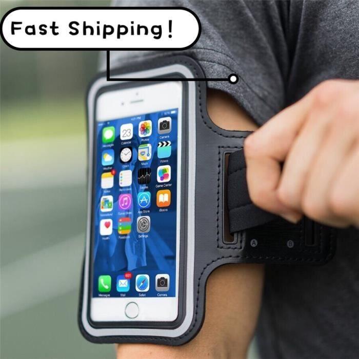 Le noir - Support de brassard pour iPhone 12 Pro Max 11x7 + 5 7 pouces, étui de sport de plein air pour tél