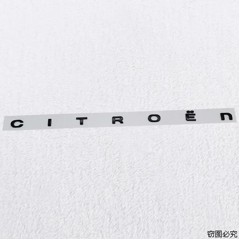Наклейки для Citroen C3 C4 C2 C5 C1 Berlingo Jumper Grand Picasso C4L Saxo Xsara DS3 Elysee ABS Логотип автомобиля Значок на задний багажник Эмблема