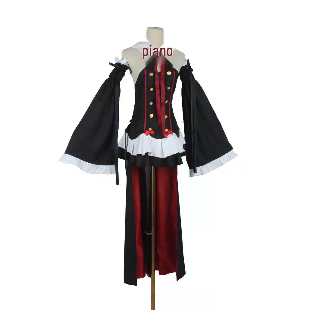 Krul Tepes Vampire Costume - Seraph of the End Anime Cosplay for Women Halloween