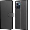 Чехол - Xiaomi - Redmi Note 12 - Защита от царапин - Мягкий - Держатель для карт - Черный