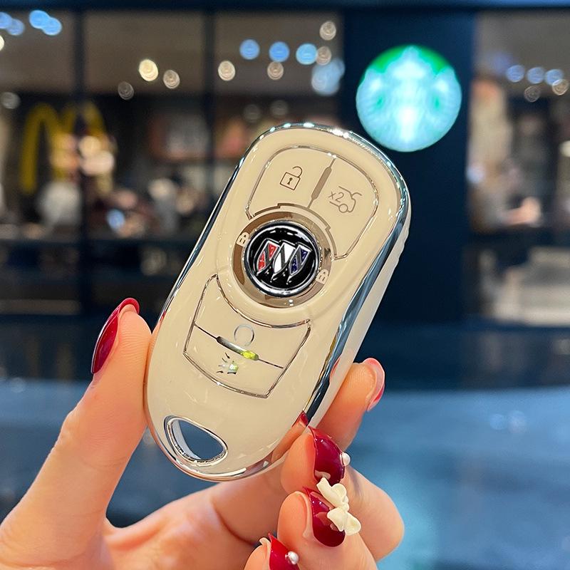 Buick Regal Key Case for Excelle, Encore, Envision, LaCrosse, GL8, Weilang, and Yinglang.
