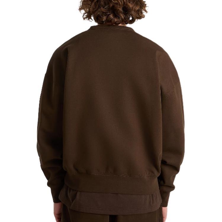 Vans Sweatshirts Men's Brown Crew Neck Moderate VN000GBW3N1