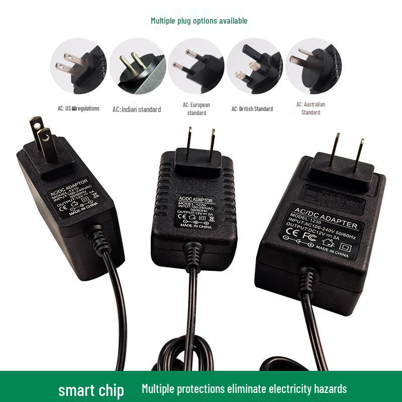 Светодиодная лента и роутер Адаптер питания 12 В/2 А