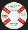 7inch Record ROGER WILLIAMS - I Get A Kick Out Of You K364XPROMO Kapp Records 1969 Canada Jazz Used