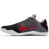 Kobe 11 Elite Low Tinker Muse Men Sneakers Black Cool-Grey Black-University-Red 822675-060