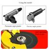 Portable Plastic Bracket for Angle Grinder Drill Bit Milling/Twist Impact Drill Bit Sharpener, Household Grinding Tools