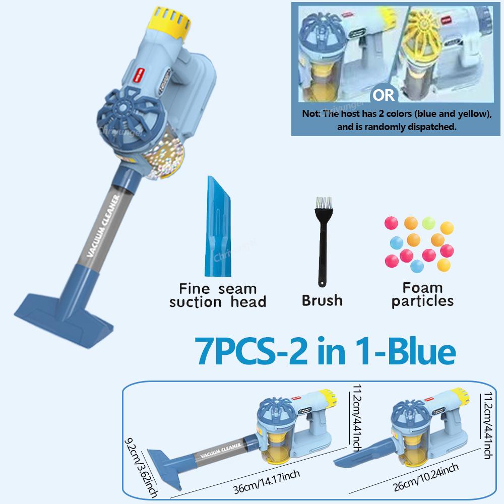 Детский пылесос игрушечный электрический реалистичный для ролевых игр уборка дома набор образовательный подарок для малышей мальчиков девочек