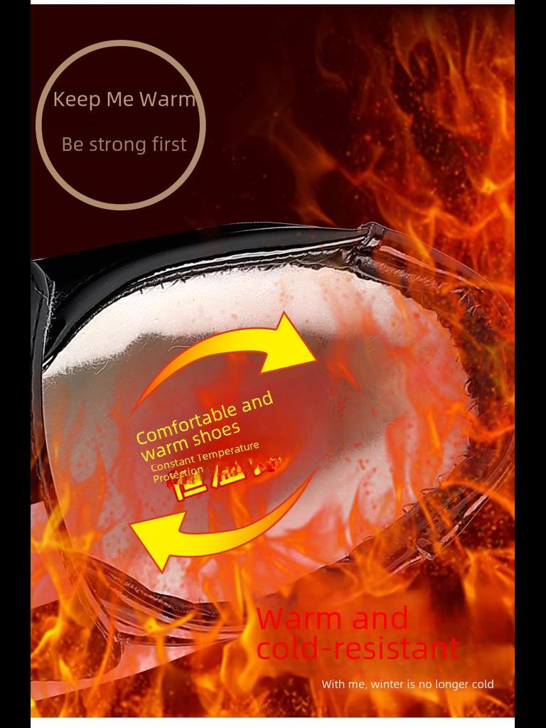 Мужские высокие кожаные туфли без застежек: Теплая, модная зимняя обувь для деловых и повседневных образов