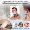 PC Anti-Fog Acrylic Mirror for Bathroom Shaving and Makeup Use Durable and Fog-Free