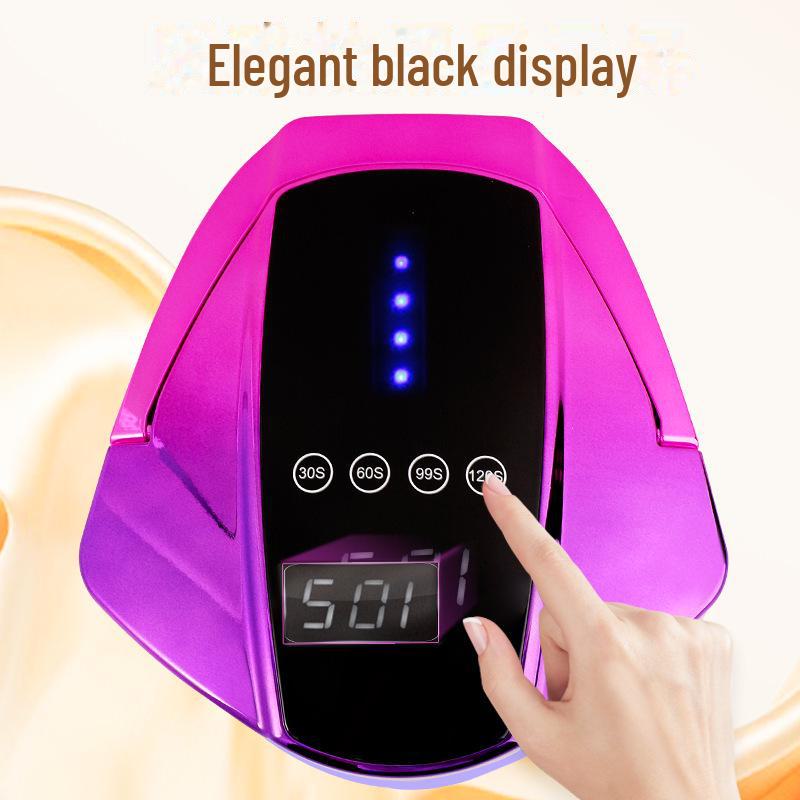 Беспроводная сушка для ногтей: Большое пространство, быстросохнущая лампа для светотерапии ногтей