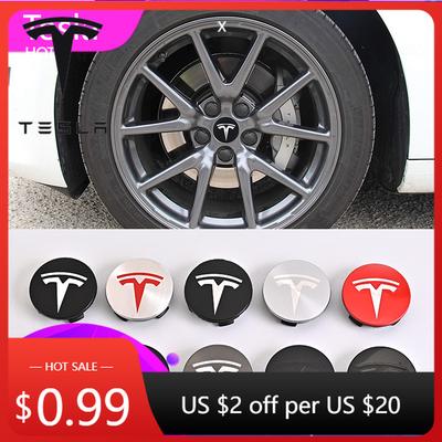 Автомобильная наклейка 2025 Новая 4 шт./комплект 56 мм Tesla Model 3 Model Y Оригинальные крышки Ступичные колпаки Центральные колпачки колес для Tesla Model Y X S