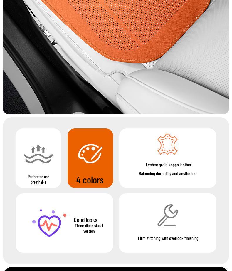 BYD Frigate 07/Destroyer 05 All-Season Lychee Pattern Perforated Seat Cushion