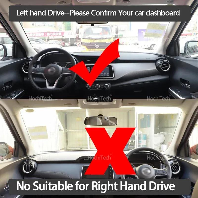 Auto Dashboard Cover Dash Mat Board Pad Carpet Dashmat Anti-UV Mats for Nissan Kicks 2016 2017 2018 2019 2020 P15