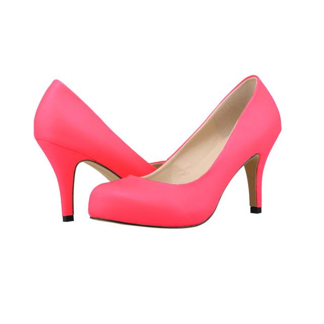 Женские туфли-лодочки на платформе с круглым носком, на тонком высоком каблуке, свадебные туфли на шпильках