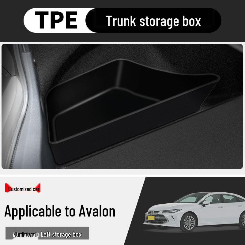 Водонепроницаемый коврик в багажник и набор органайзеров Toyota Avalon для декора интерьера