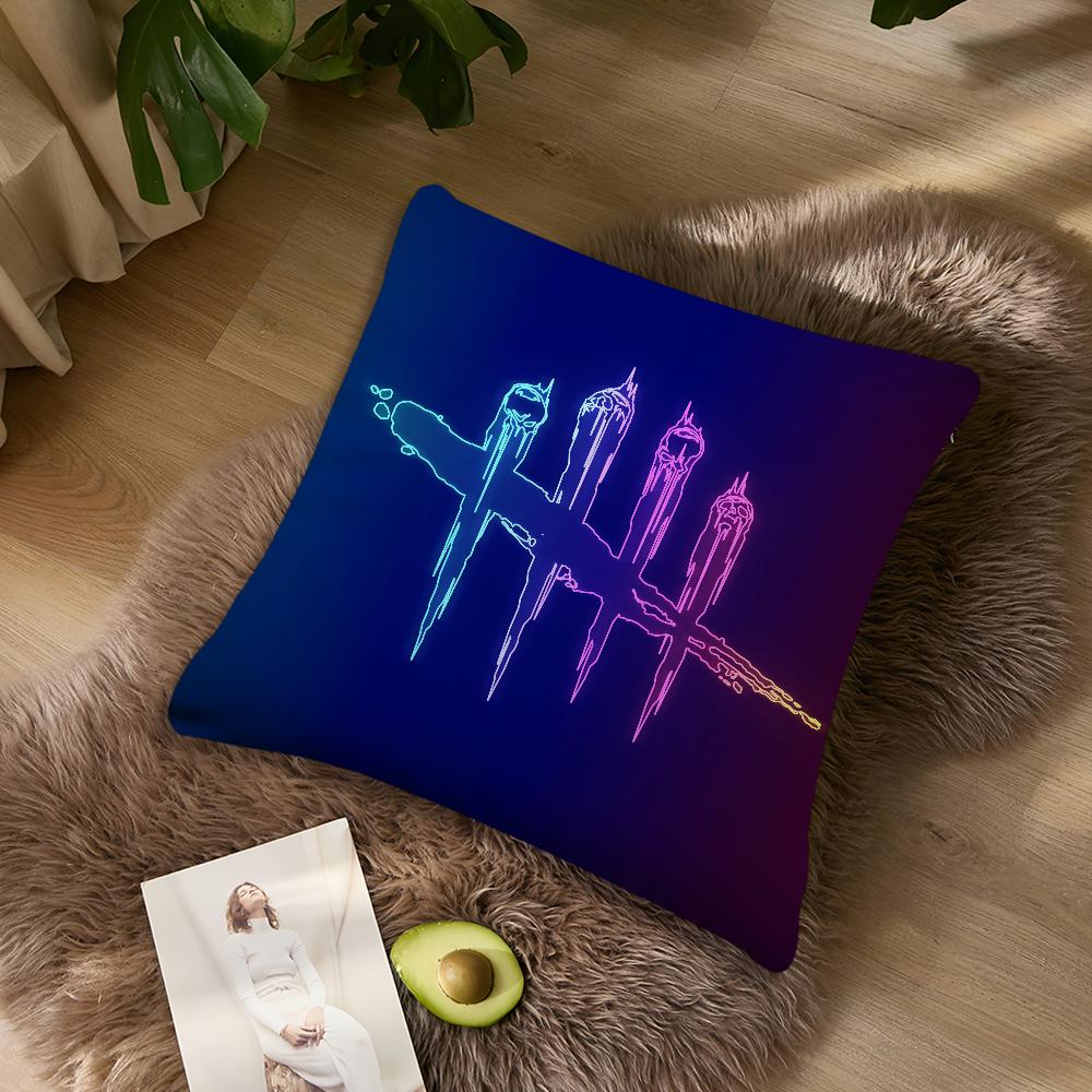 Game D-Dead By D-Daylight Pillow Case Living Room Home Sofa Office Shop Cover Printing Comfort Decoration Nordic Simplicity