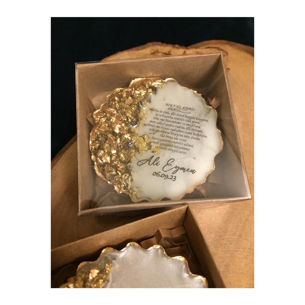 Молитвенный магнит Айетель Крси, подарок на обрезание, Мавлид, новорожденный, помолвка, обещание, свадебный подарок (10 кусочков)