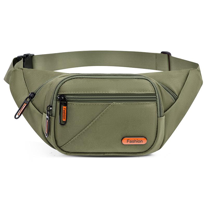 Unisex Waterproof Waist Pack - Multi-Pocket Adjustable Design for Travel/Sports/Business, Large Capacity & Anti-Slip Strap
