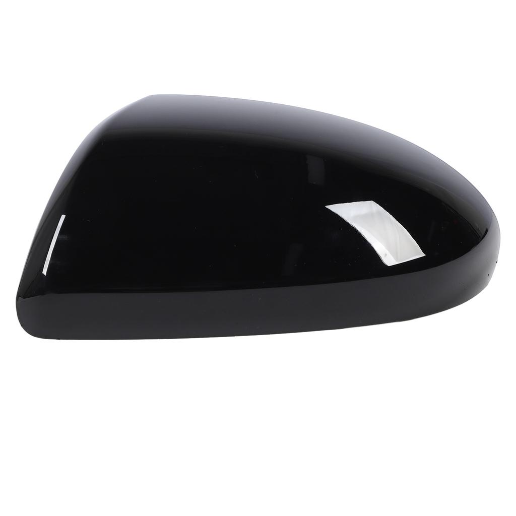 Side Mirror Cover Plastic Weather Resistant Exterior Rearview Mirror Cover Cap Black Left