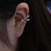 Dragonflies Inspired Alloy Ear Clip Lightweight For Casual Formal Outfit Coordination Winter Ear Accessory